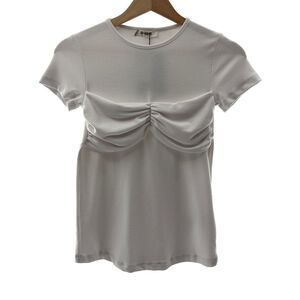 4th Reckless Women Maternity Hannah Top White M